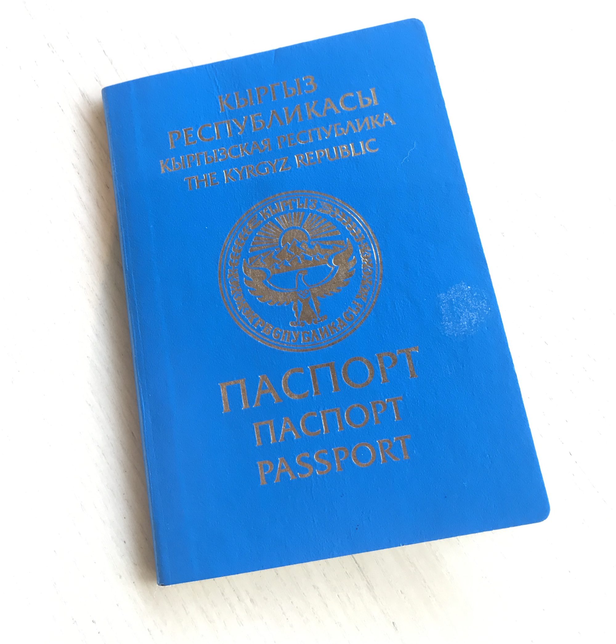 キルギスの青いパスポート | 行政書士 ライトハウス総合事務所